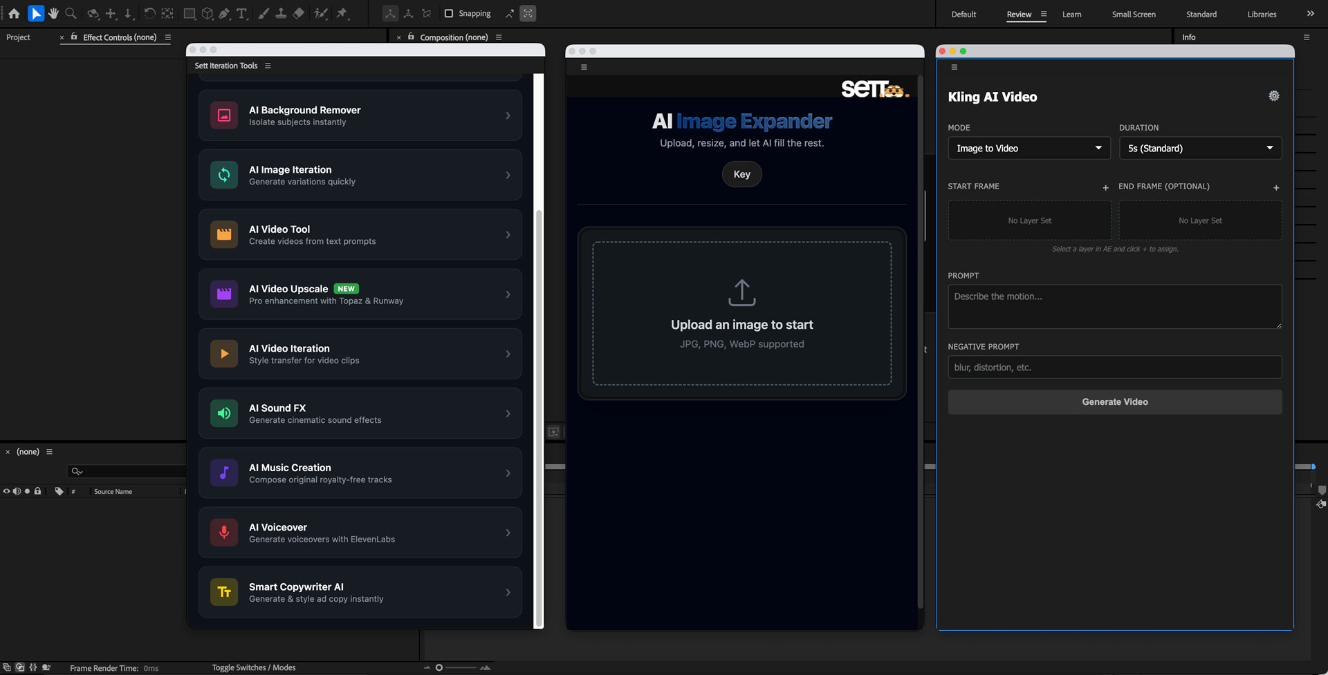 Sett After Effects Hub