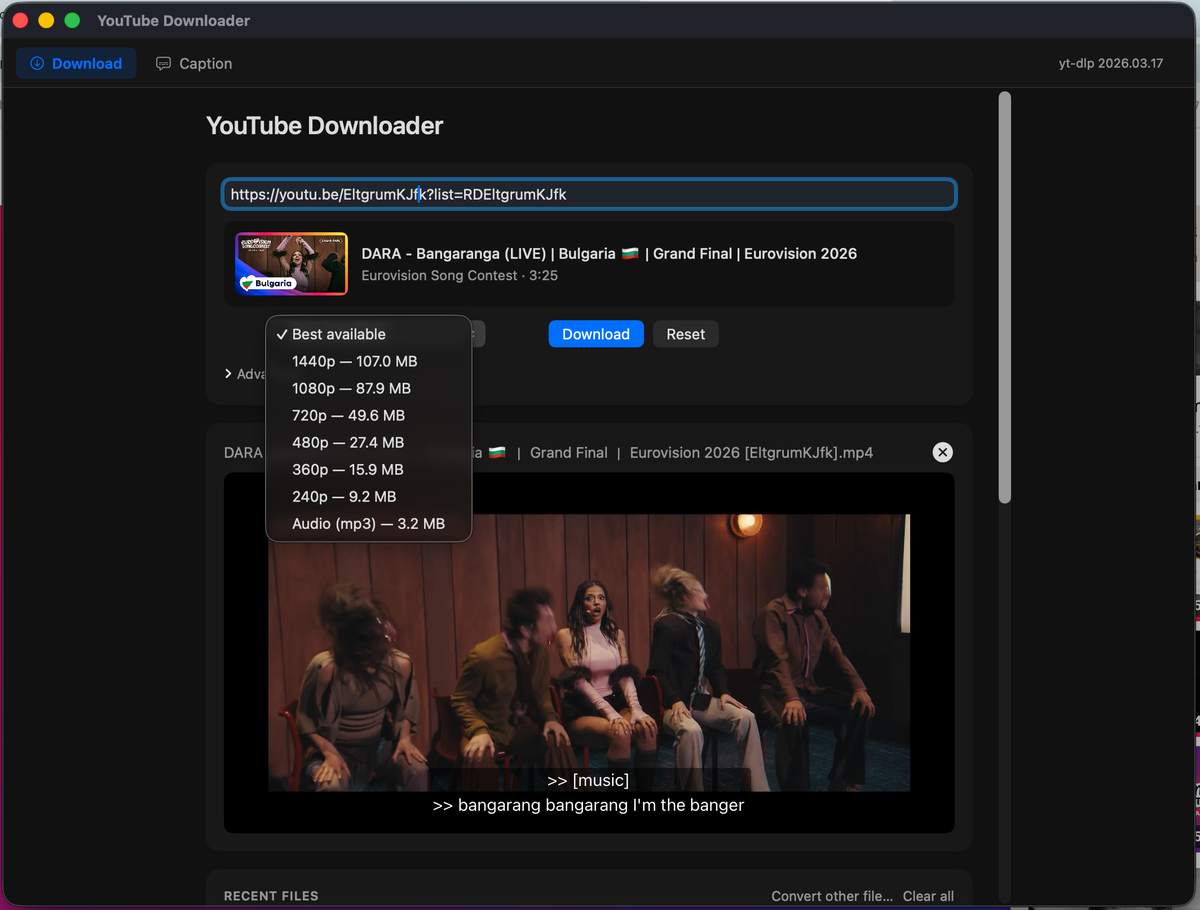 YouTube Downloader